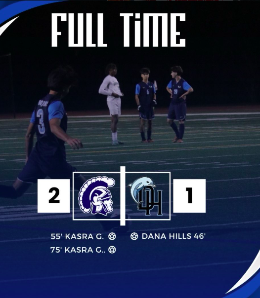 Uni Boys Soccer get a win in their final pre-season game of the year against Dana Hills! Both goals from senior Kasra G. including a game winning corner.

Varsity W 2-1