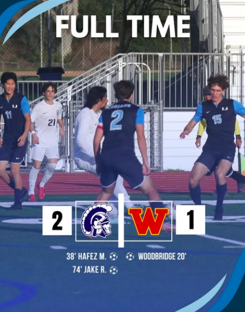 Uni Boys Soccer defeated Woodbridge for a big win! Goals scored by Junior Hafez M. and Senior Jake R.

Varsity W 2-1