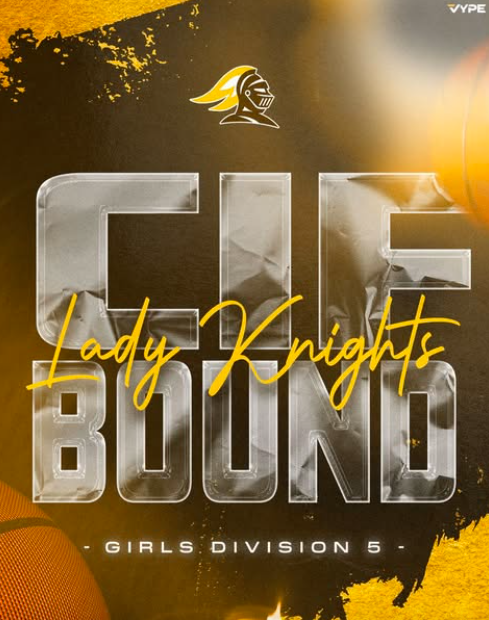 CONGRATS to our Lady Knights Basketball Team that is CIF bound!! Cheer them on at home in The Dungeon this Thursday evening!!

🗓️: Thursday, February 12
🕖: 7pm