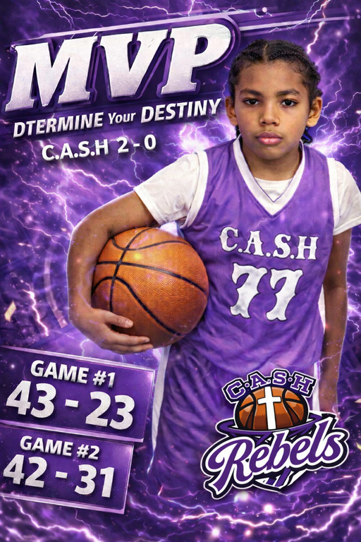 Landyn came out today on both of the court taking care of business…. Hitting big time shots as well as playing tough defense getting steals and stops