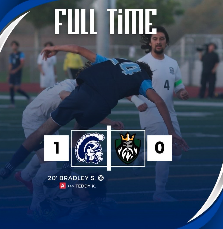 Uni Boys Soccer defeated Pacifica in game 4 of CIF! Goal scored by Senior Bradley S

The Trojans move onto to CIF Finals, Round 5 of the playoffs. They play again this Saturday, home, February 28!

Varsity W 1-0