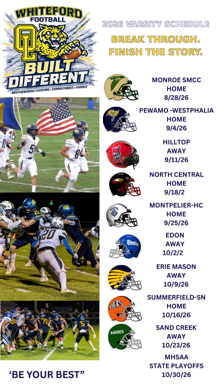 2026 SCHEDULE
