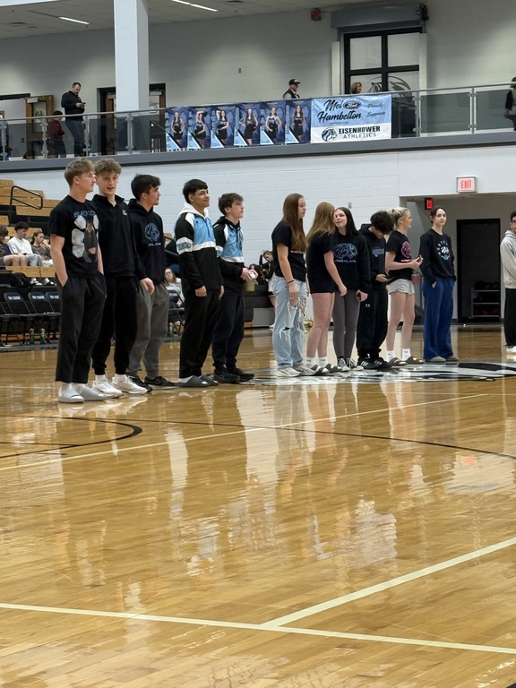 Congratulations to our 11 State Qualifiers on being recognized last night at halftime of the boys basketball game!
