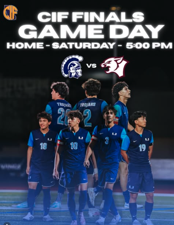 University play Granite Hills High School this Saturday, February 28th, for the CIF Division 4 Championship.

Come out, wear blue, and support the program! 💙⚽️

CIF Division 4 – Finals Game 🏆

📅 Saturday - February 28
🆚 Granite Hills High School
📍Universi