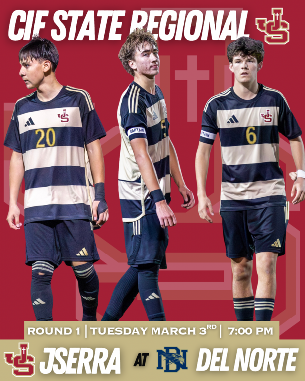 TOMORROW
CIF State Regionals Round 1
7:00 PM @ Del Norte High School