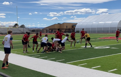 First ruck of the match, well done!