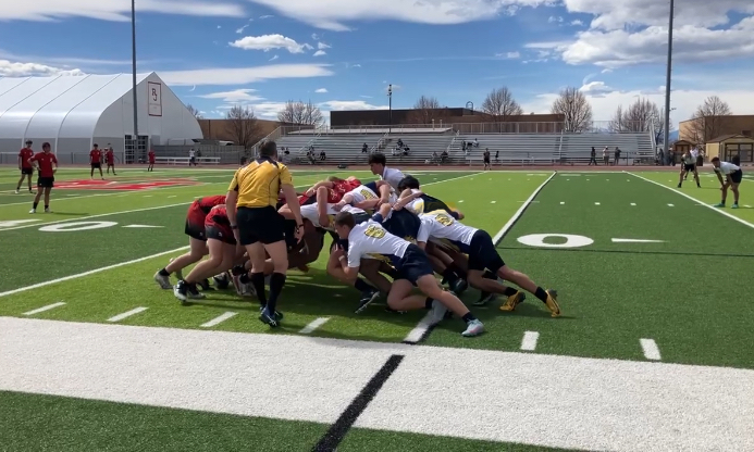 Good low scrum position.