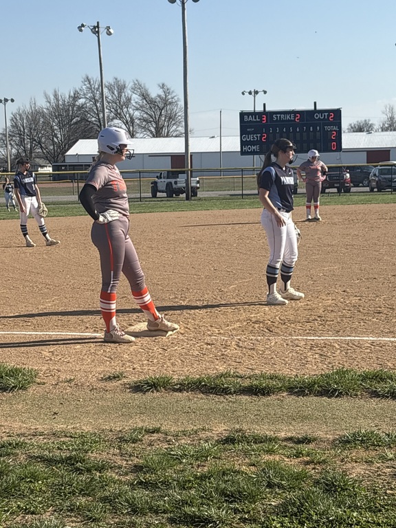 Top of the first, score 2-0