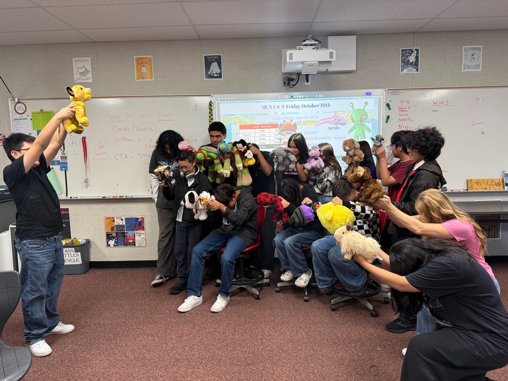 Throwback to stuffed animal show and tell!