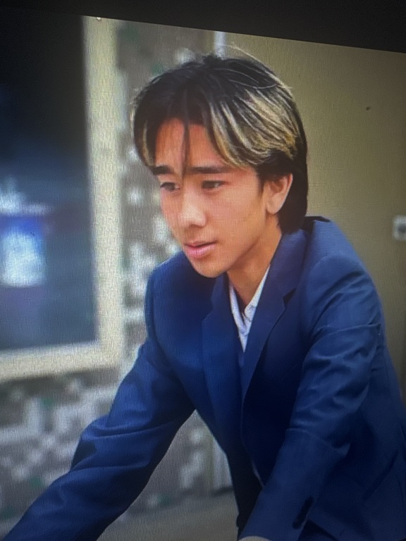 Mun Student Remy, on the way to next classroom!