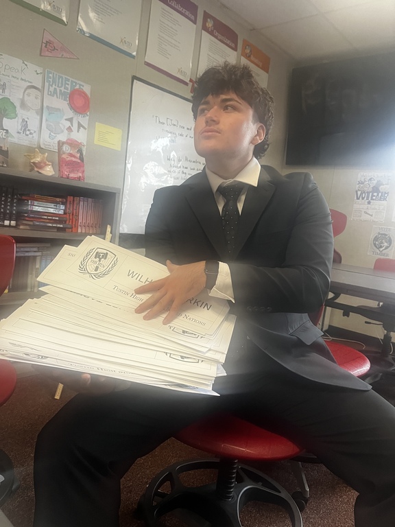Having some fun prepping to be a crisis god for THSMUN 2025!