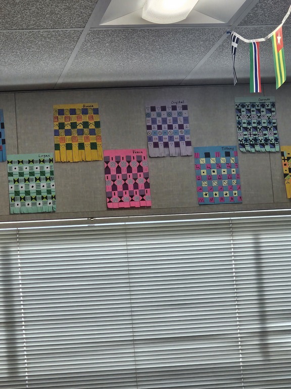 Kente clothes projects for MUN!