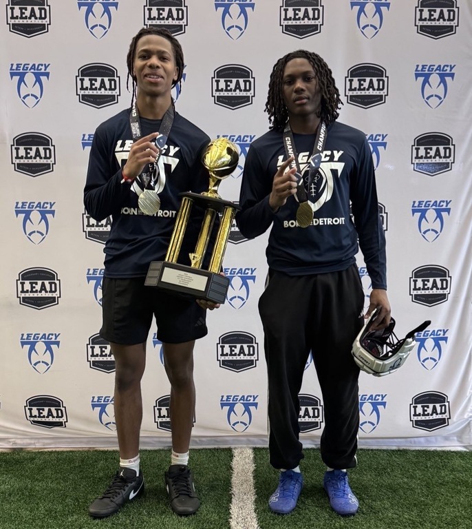 2026 Midwest Champions Tournament 18u MVPs

Offense - A'mari Dorsey - WR - 2030
Defense - Sol'Vaire Hughes - DB - 2029