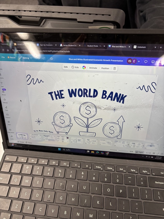 Working on economic growth 
#theworldbank