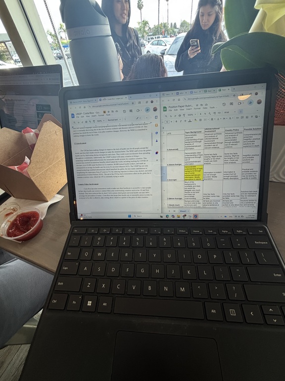 Grading Position Papers for conference