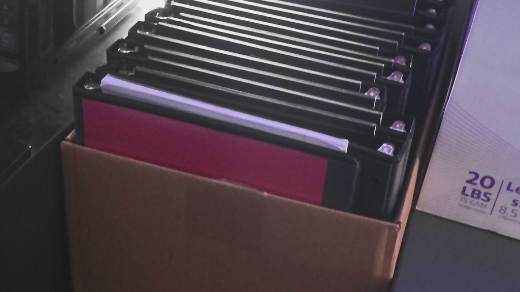Conference binders