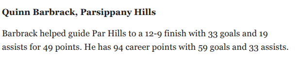 nj.com
HIGH SCHOOL SPORTS
New Jersey’s top boys lacrosse midfielders to watch in 2026
