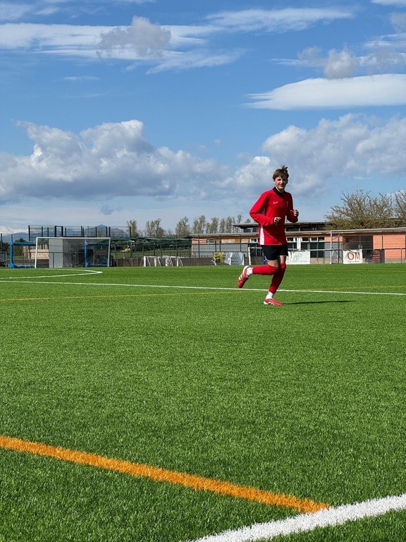 MUNer playing soccer in Spain!