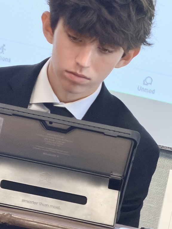 Hard at work