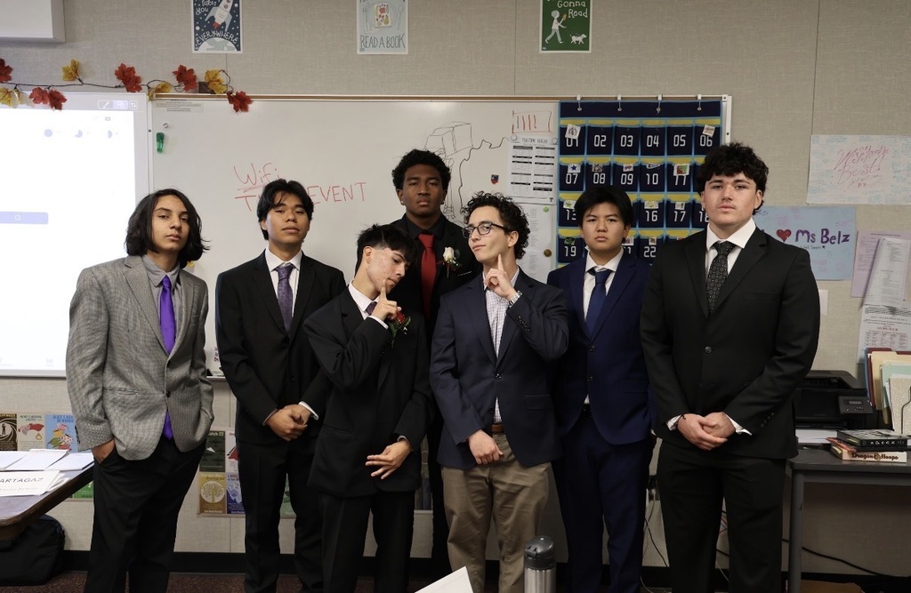 A group photo with my committee from THSMUN!