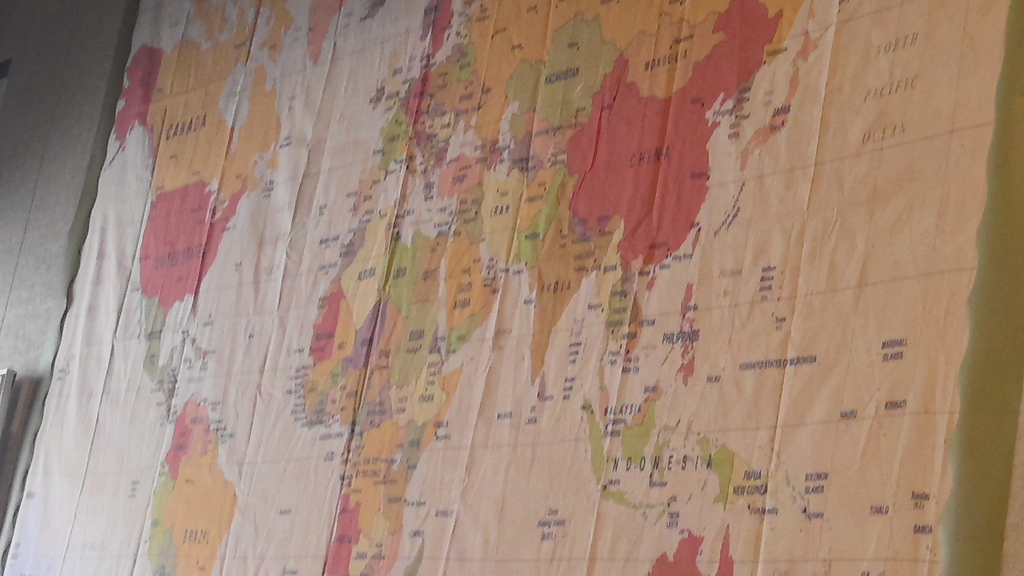 Map of the world