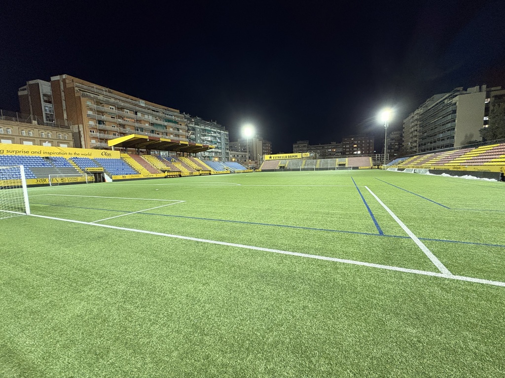 Night Stadium game in Spain!