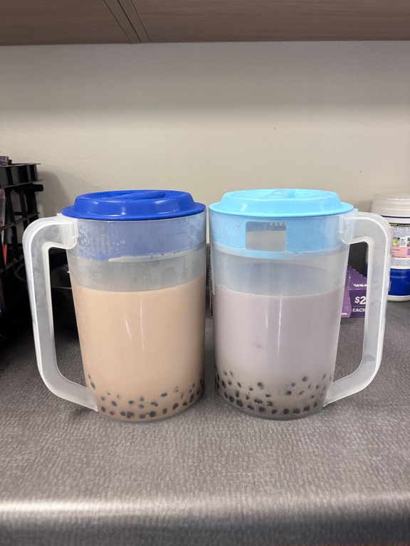 mun program’s boba tea from food fair!!