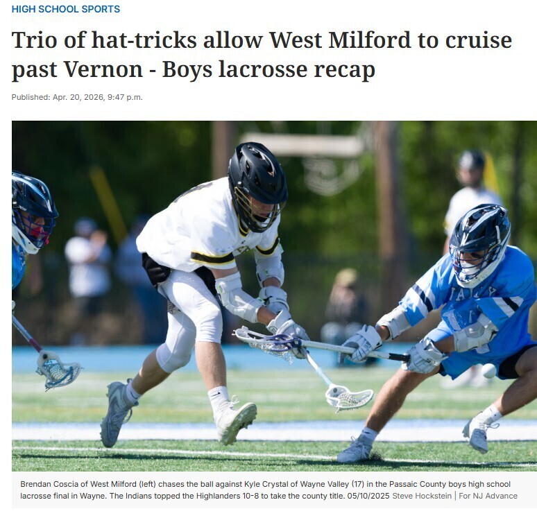 https://www.nj.com/highschoolsports/2026/04/trio-of-hat-tricks-allow-west-milford-to-cruise-past-vernon-boys-lacrosse-recap.html