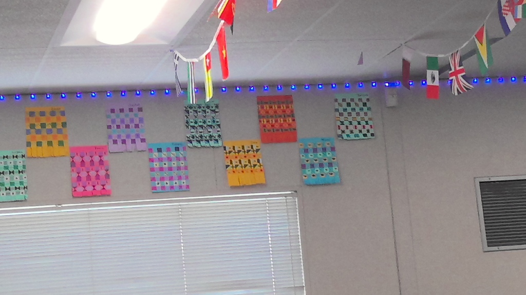 Artwork in classroom