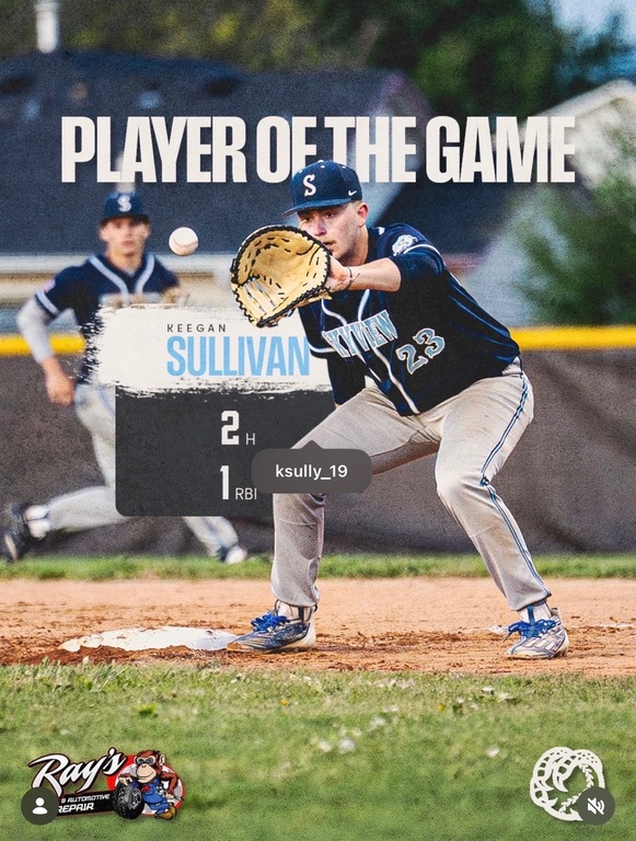 Keegan Sullivan Player of the game vs Vallivue High School.
