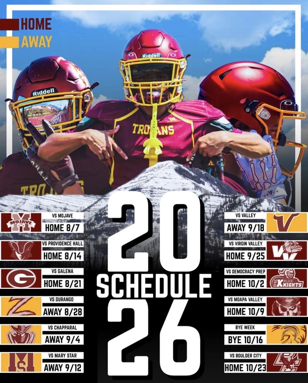 2026 SEASON SCHEDULE