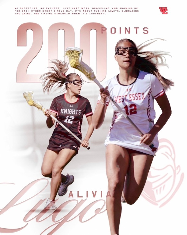 Congratulations to our senior captain Alivia on 200 points! We are so proud of you!