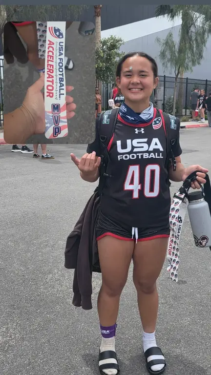 April 2026 USA Football Accelerator Combine,  MVP