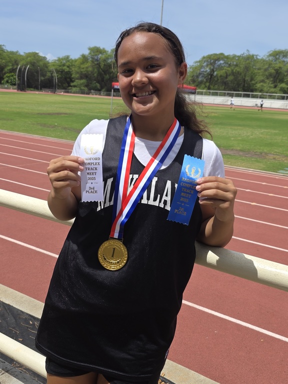 Track and Field for my school Makalapa