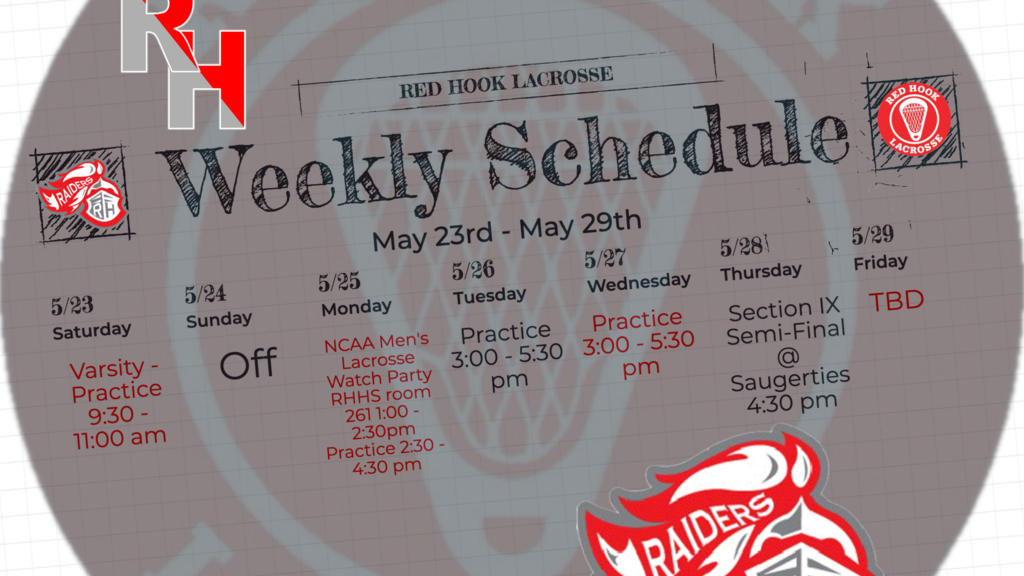 Weekly Schedule