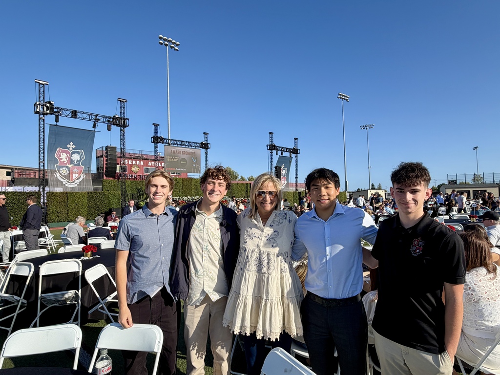 Dylan B, Kevin O, Coach Coury, Darren C and Luke P at the 6th Annual JESPYS -May 28, 2026