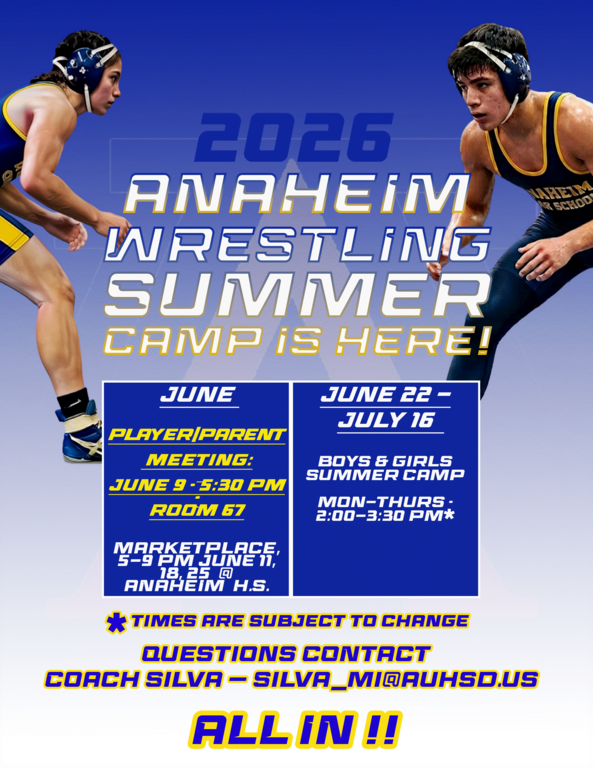 Please spread the word! Player/Parent meeting