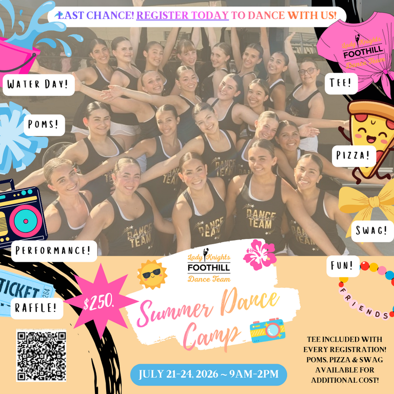 FHS DANCE 2026 SUMMER CLINIC FLYER 2