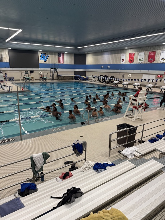 Pool time… workout and then fun