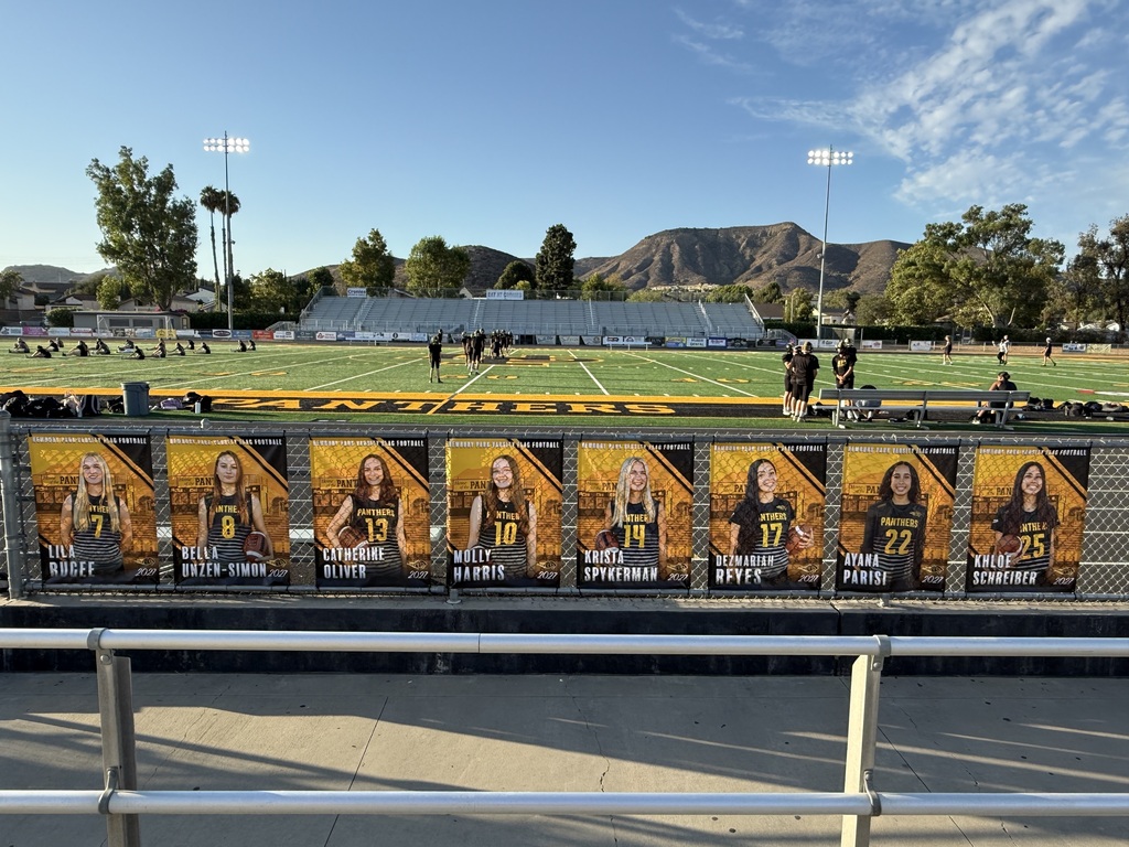 Senior banners Class of 2027