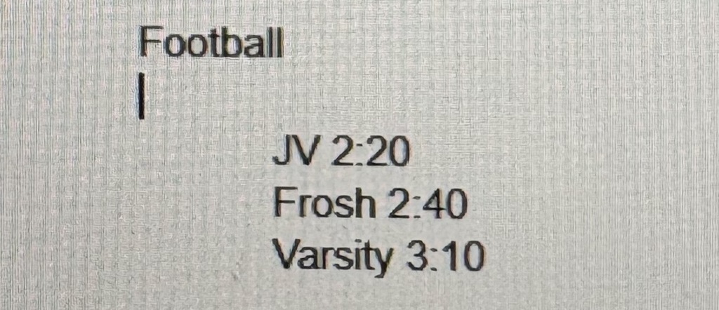 Team Picture is being taken at this time …plan accordingly for Wednesday 8/19/26