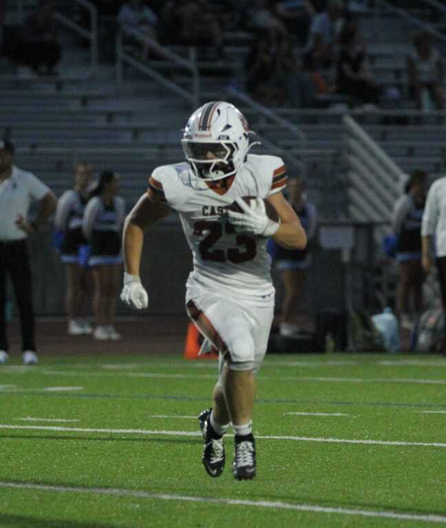 Ryan Ortega on the run!