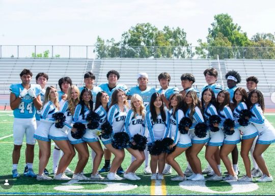 UNI Pep Squad and UNI Football SENIORS are ready for the upcoming season!! 💙🩵🗣️