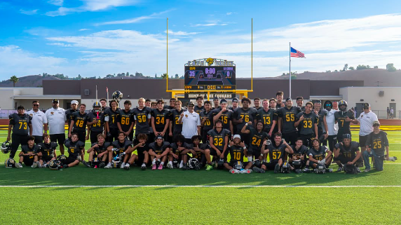 First W in the new stadium goes to JV! 

35-0 vs La Serna 😤
