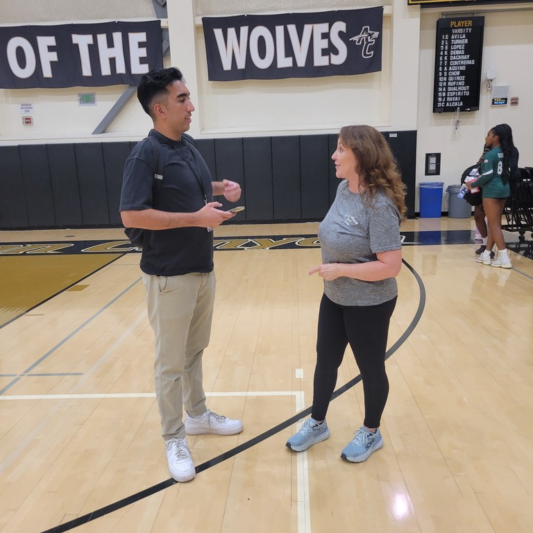 COACH CINDY INTERVIEW  REPORTER JAHSON NAHAL