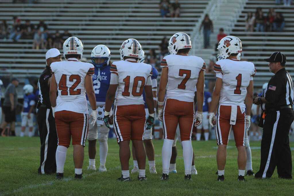 Captains for the Littlerock game.