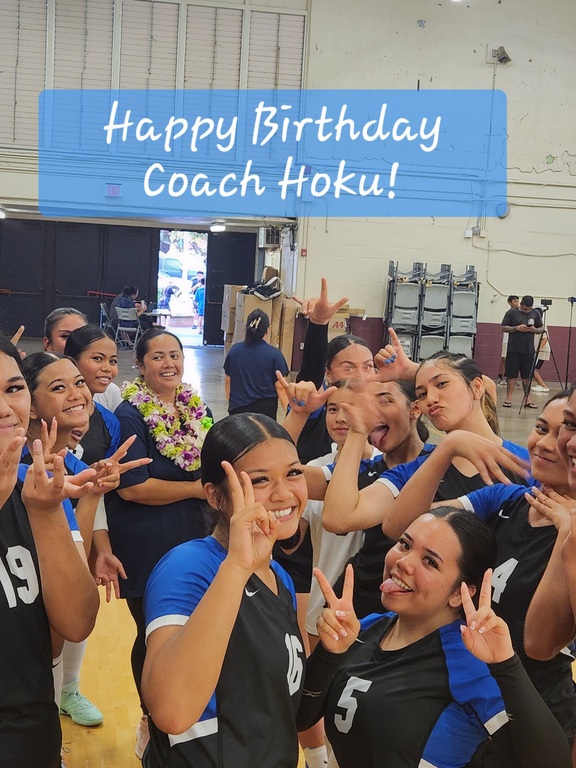Still coaching on her birthday!