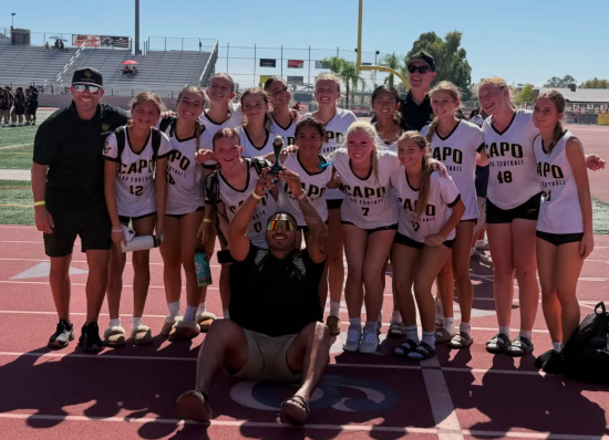 🏆 PROGRAM HISTORY! 🏆

Your Capo Valley Varsity Girls are SILVER DIVISION CHAMPS! 🏈

For the first time in program history, Capo Valley Girls Flag Football has won a tournament! 👏🔥

Proud of this group and the way they continue to compete, grow, and believ