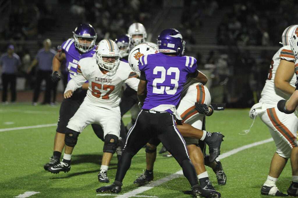 Cole Godinez fighting in the trenches
