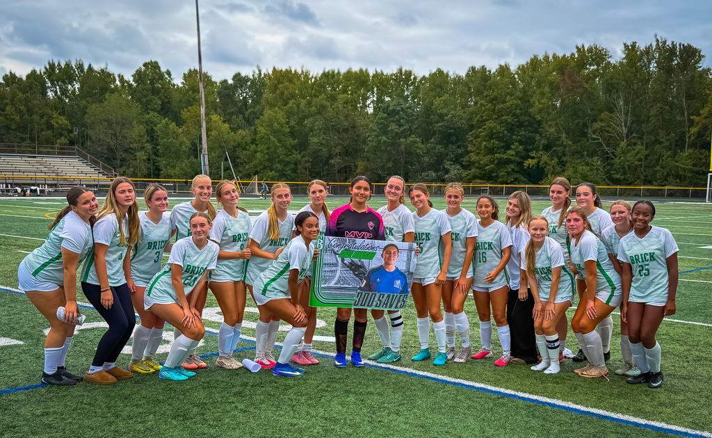 Junior keeper Skye Buksar earns her 300th career save today in a tough loss vs. highly ranked freehold Twp.